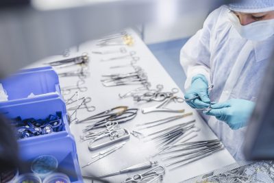 sterilizzare strumentario chirurgico ferri