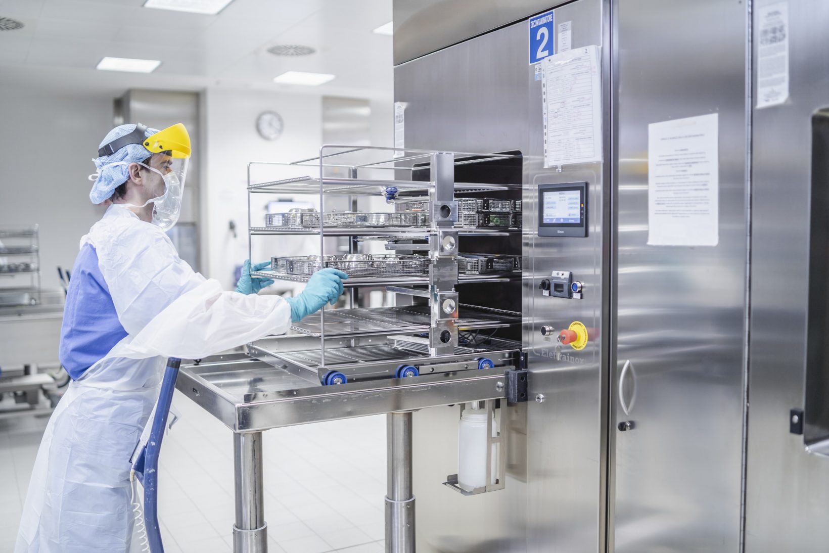 sterilizzare strumentario chirurgico procedura